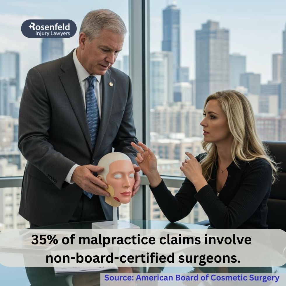 Trusted Illinois attorney for cosmetic surgery malpractice claims.