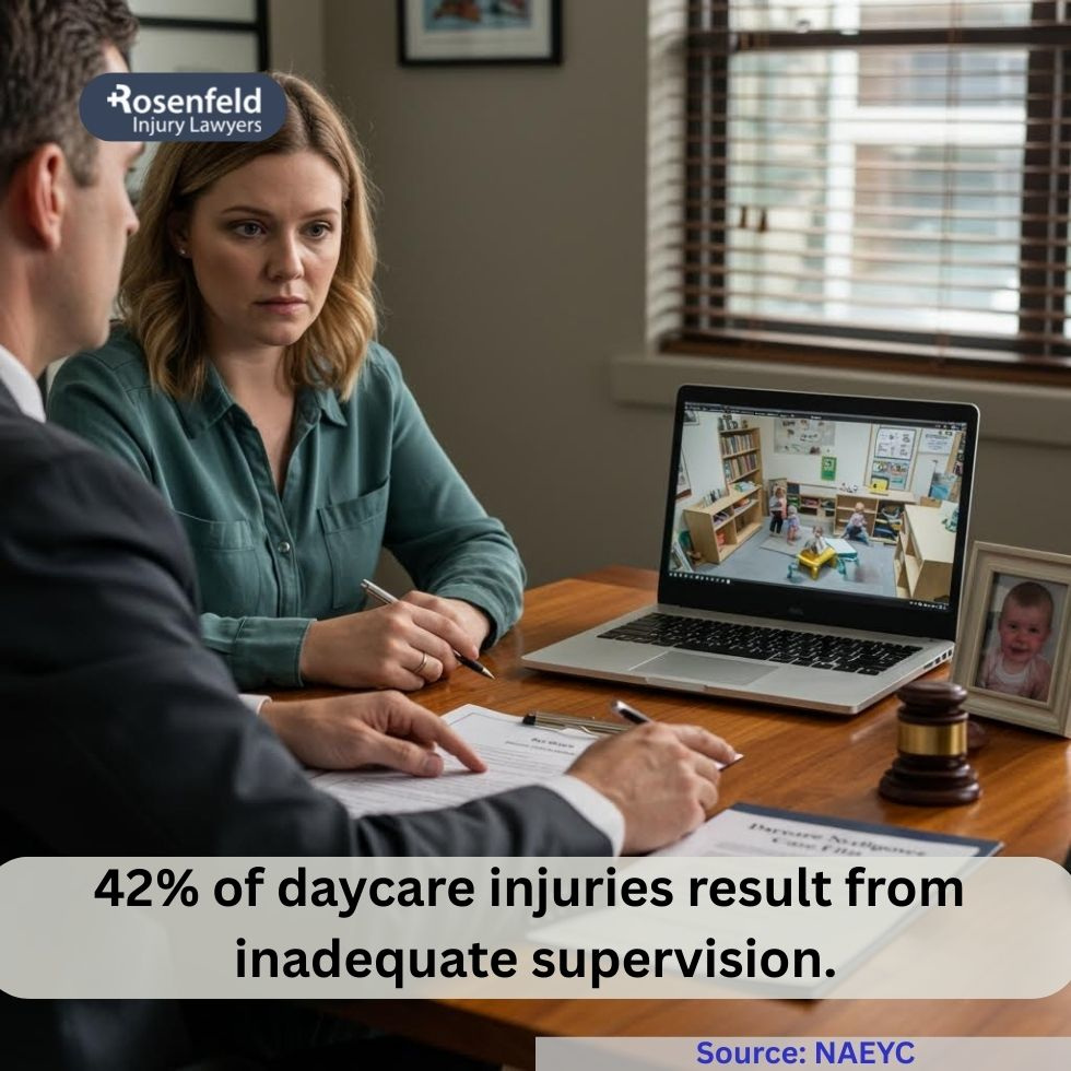 Reported case of daycare negligence on involving lack of supervision