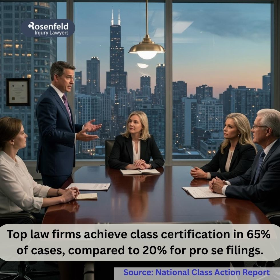 Law firm representing clients in class action
