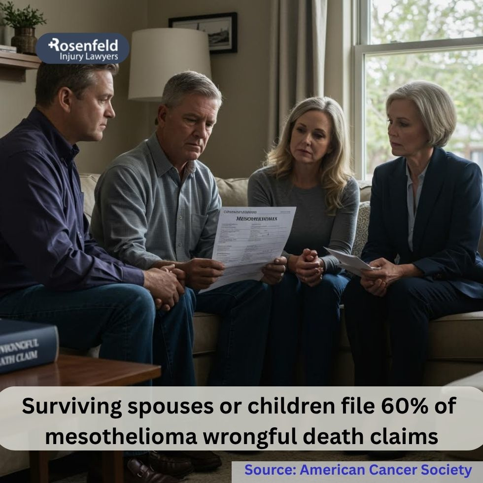 Family members can file a wrongful death claim after mesothelioma diagnosis