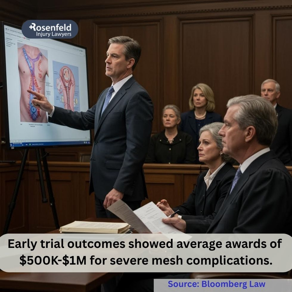 Bellwether trials help determine hernia mesh settlement outcomes