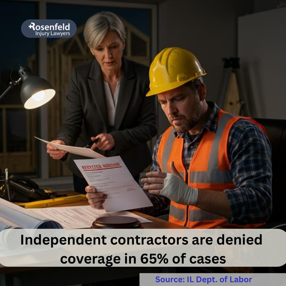 Independent contractors may not qualify for standard workers' compensation coverage for construction accidents
