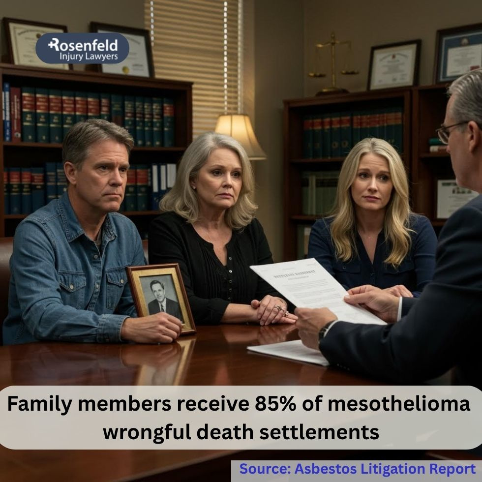 Mesothelioma settlement funds may be awarded to family members