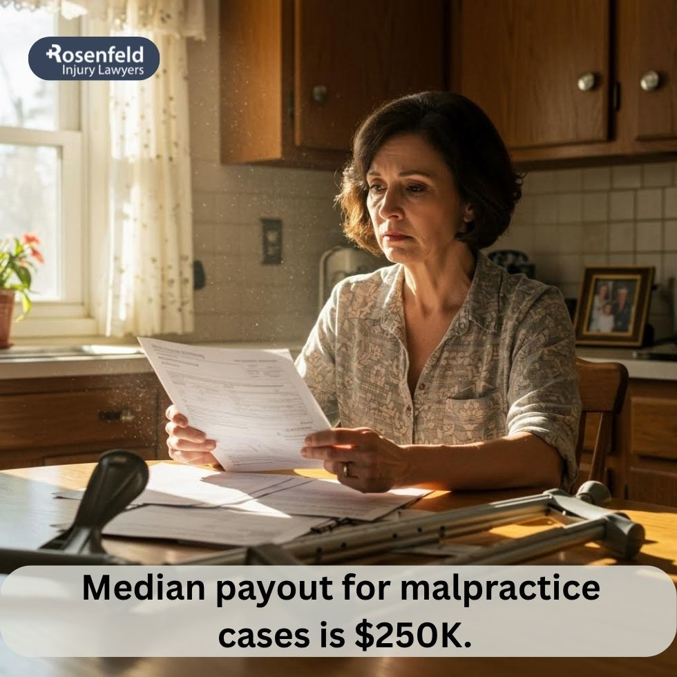 Attorney reviewing a personal injury damages calculation with a client
