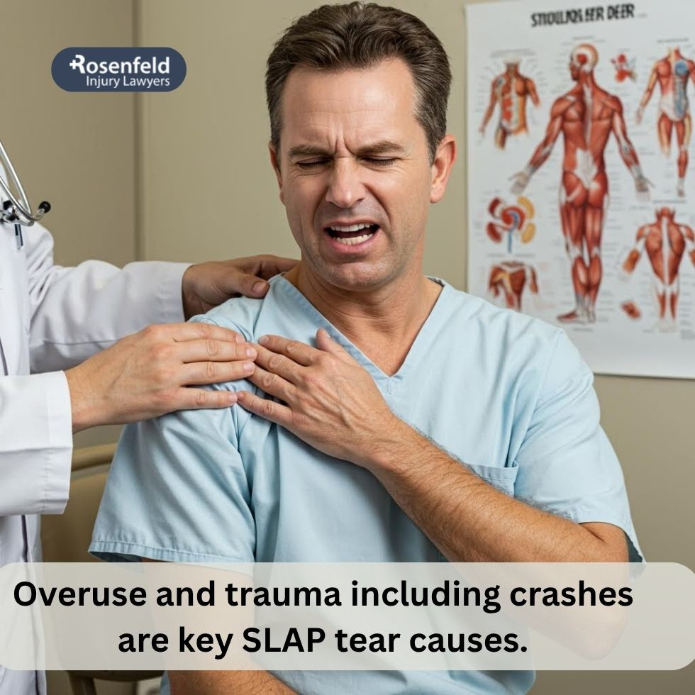 Law firm specializing in car accident and shoulder injury claims, including SLAP tears.
