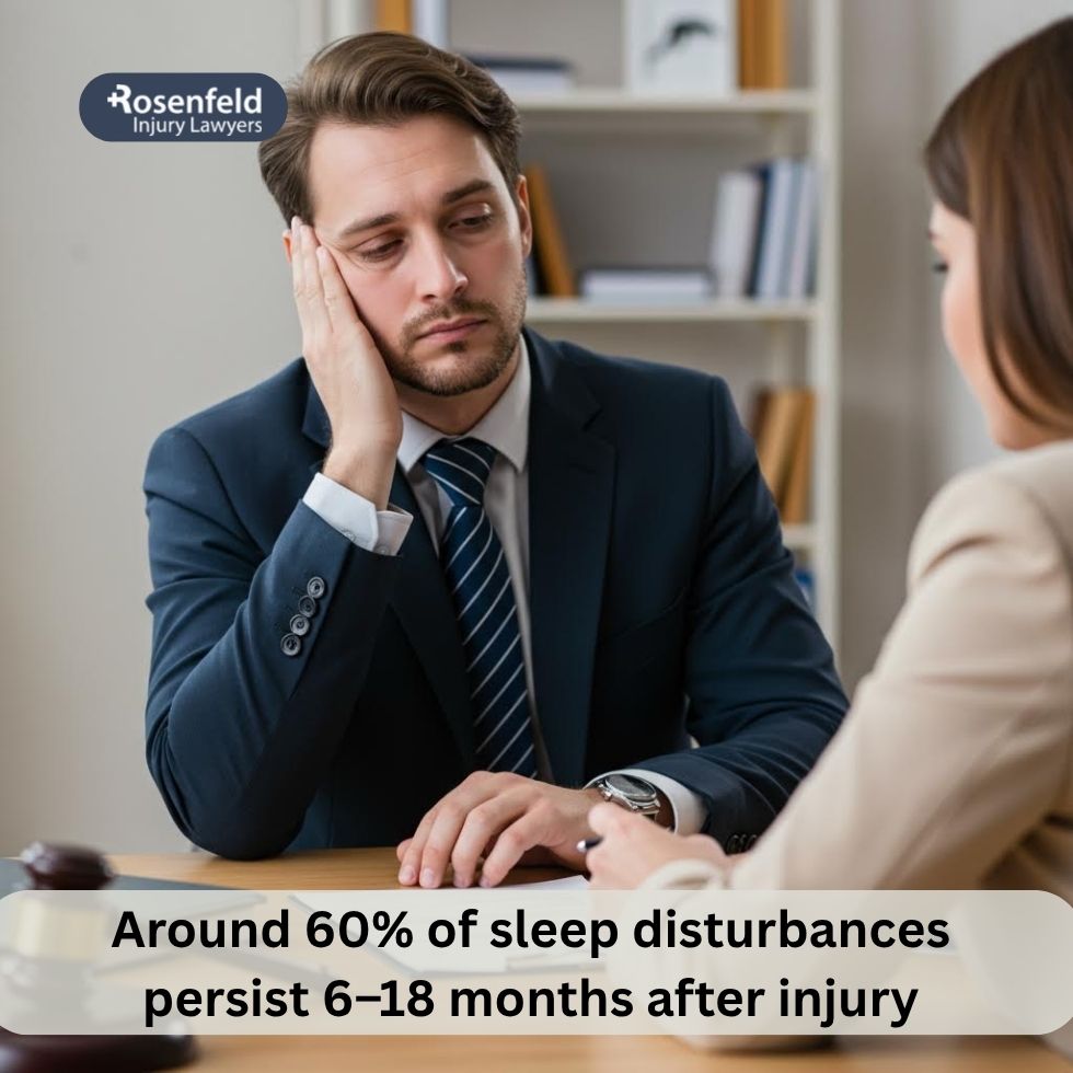 Legal help for victims dealing with sleep problems after a car accident.