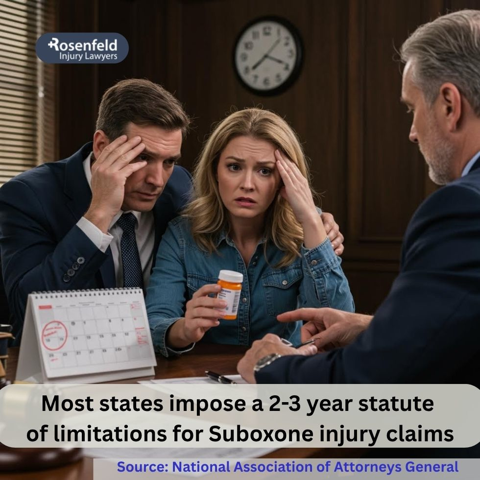 Don’t miss the statute of limitations if Suboxone impacted your quality of life