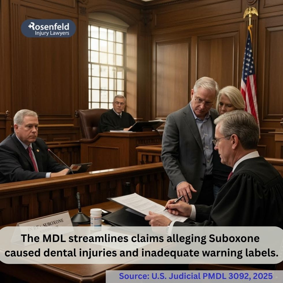 The Suboxone MDL consolidates multidistrict litigation across U.S. courts