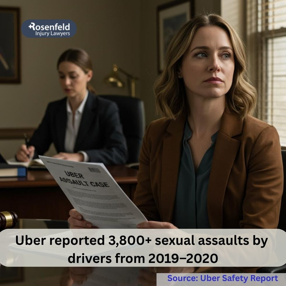 Uber sexual assault lawsuit filed by passengers seeking justice for abuse