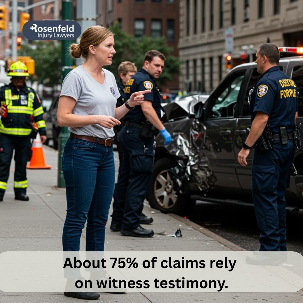  Law firm collecting a witness statement for a personal injury car accident claim.
