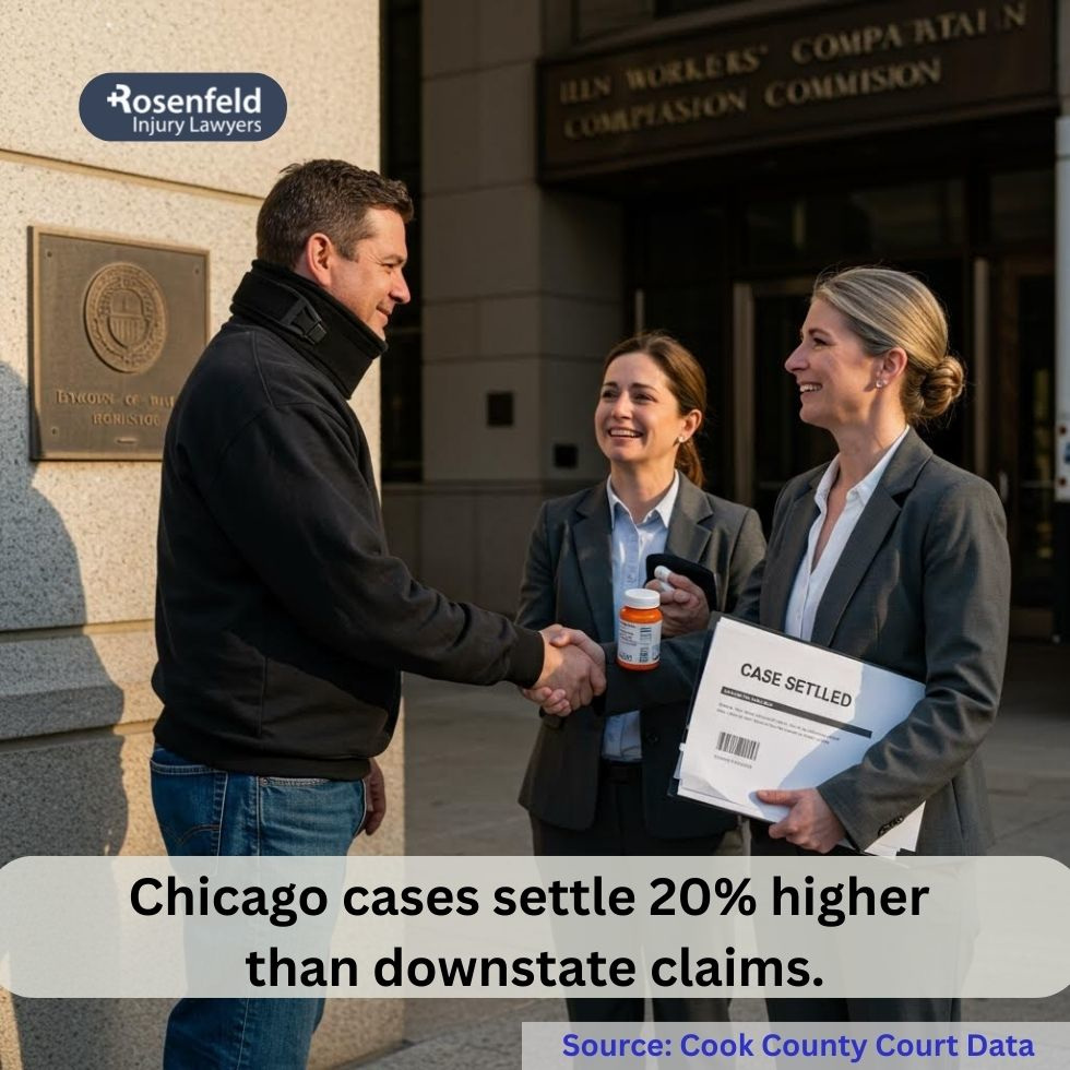 Illinois law firm handling workers' compensation cases for injured neck