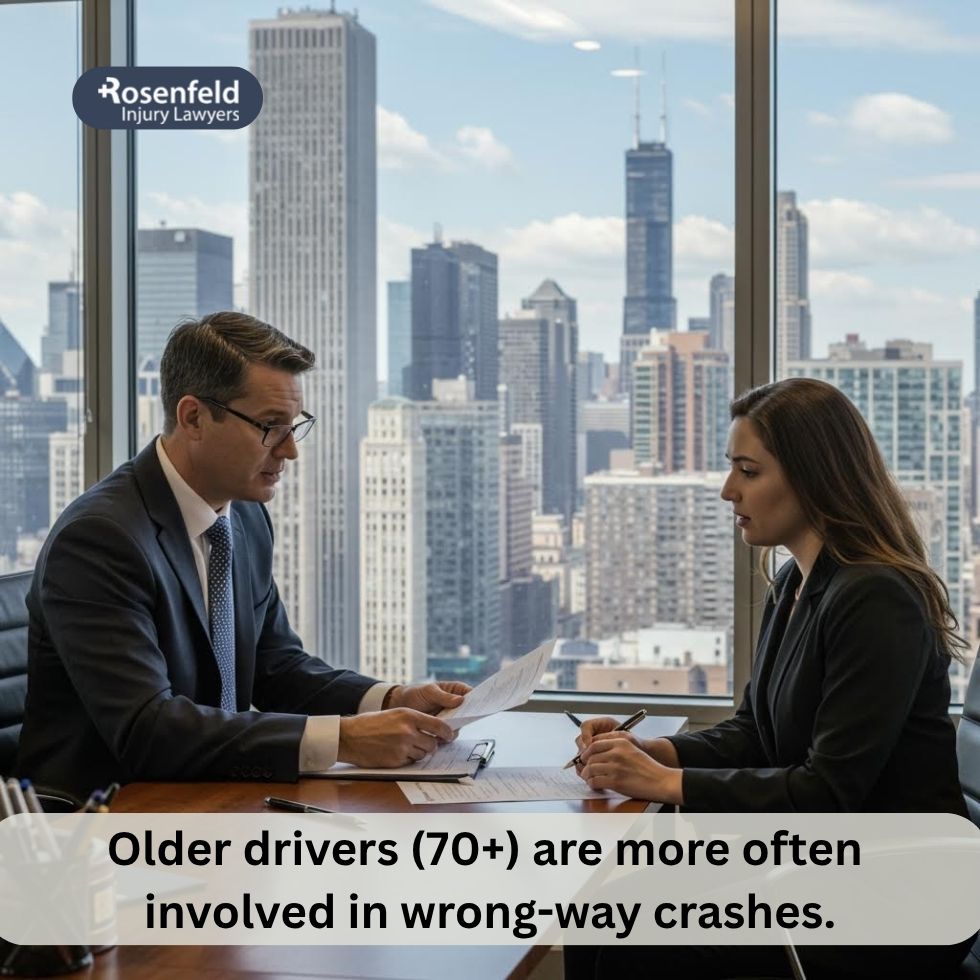  Chicago law firm handling personal injury claims from wrong-way accidents.