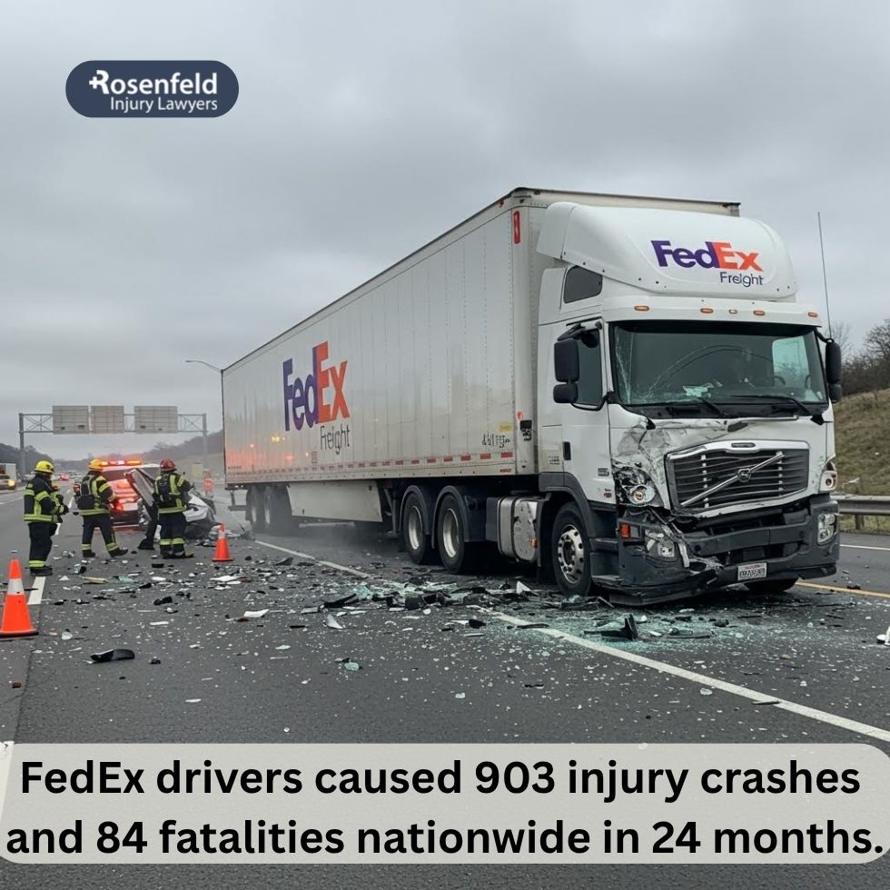 FedEx Freight truck accident lawyer helping injury victims nationwide.
