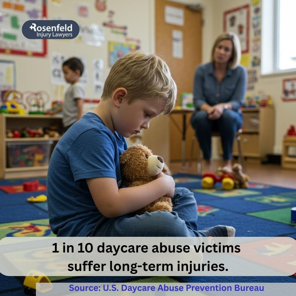 Law firm representing children harmed by physical abuse in daycare settings.