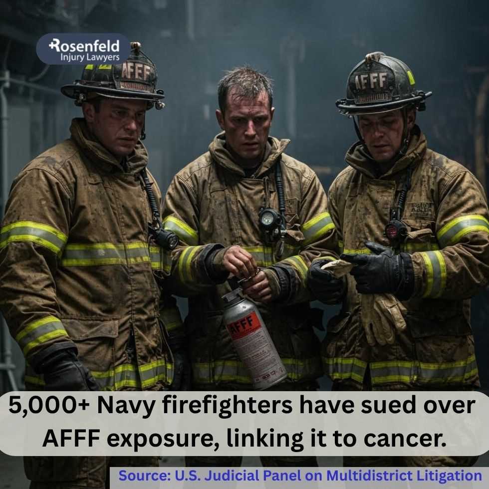 Navy firefighters file AFFF lawsuit after years of toxic exposure