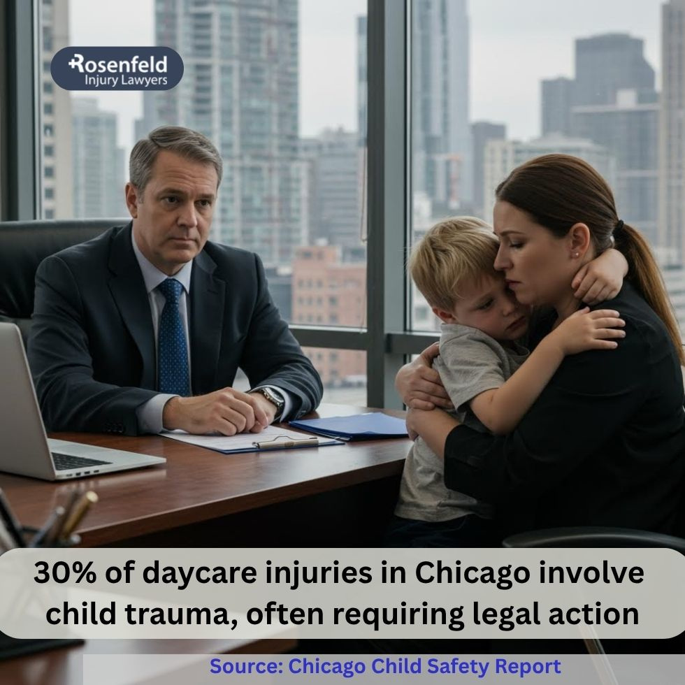 Chicago attorney handling injuries at daycare, including child trauma.