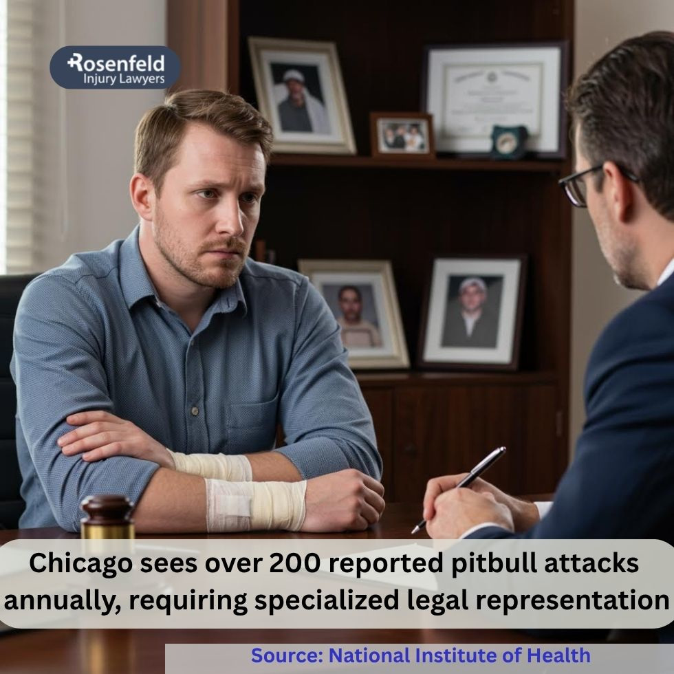 Chicago attorney representing clients in pitbull attack and fatal dog bite cases