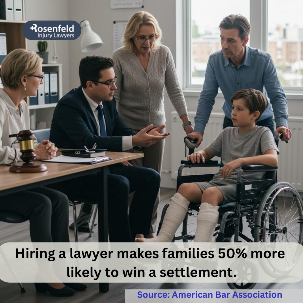 A lawyer can help after a serious car accident involving a child