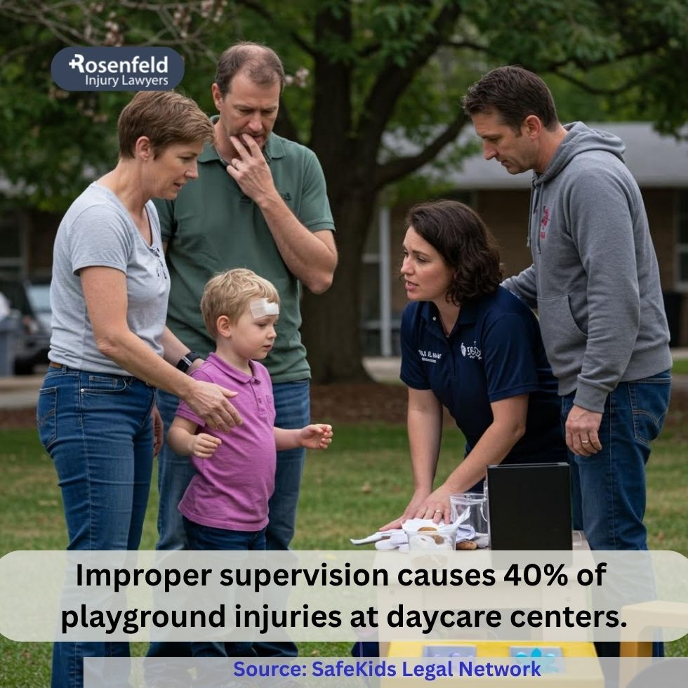Law firm handling injury cases caused by negligence or unsafe practices at daycare.