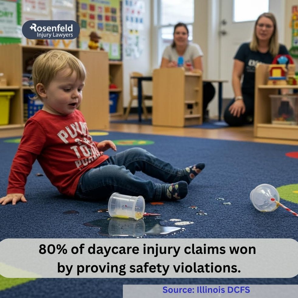 showing a lack of proper supervision or care at the daycare