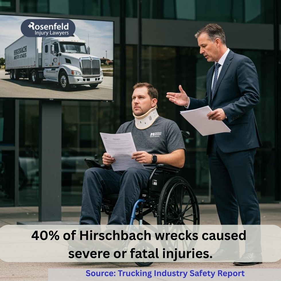 Hirschbach Motor Lines Truck Accident Attorney Helping Injury Victims Nationwide