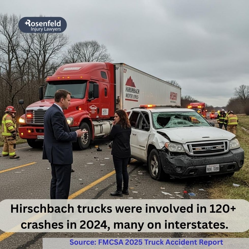 Hirschbach Motor Lines Truck Accident Lawyer Helping Injury Victims Nationwide