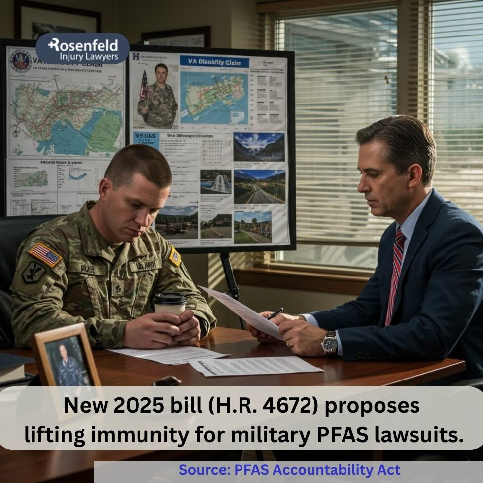 Service members file PFAS claims related to base exposure