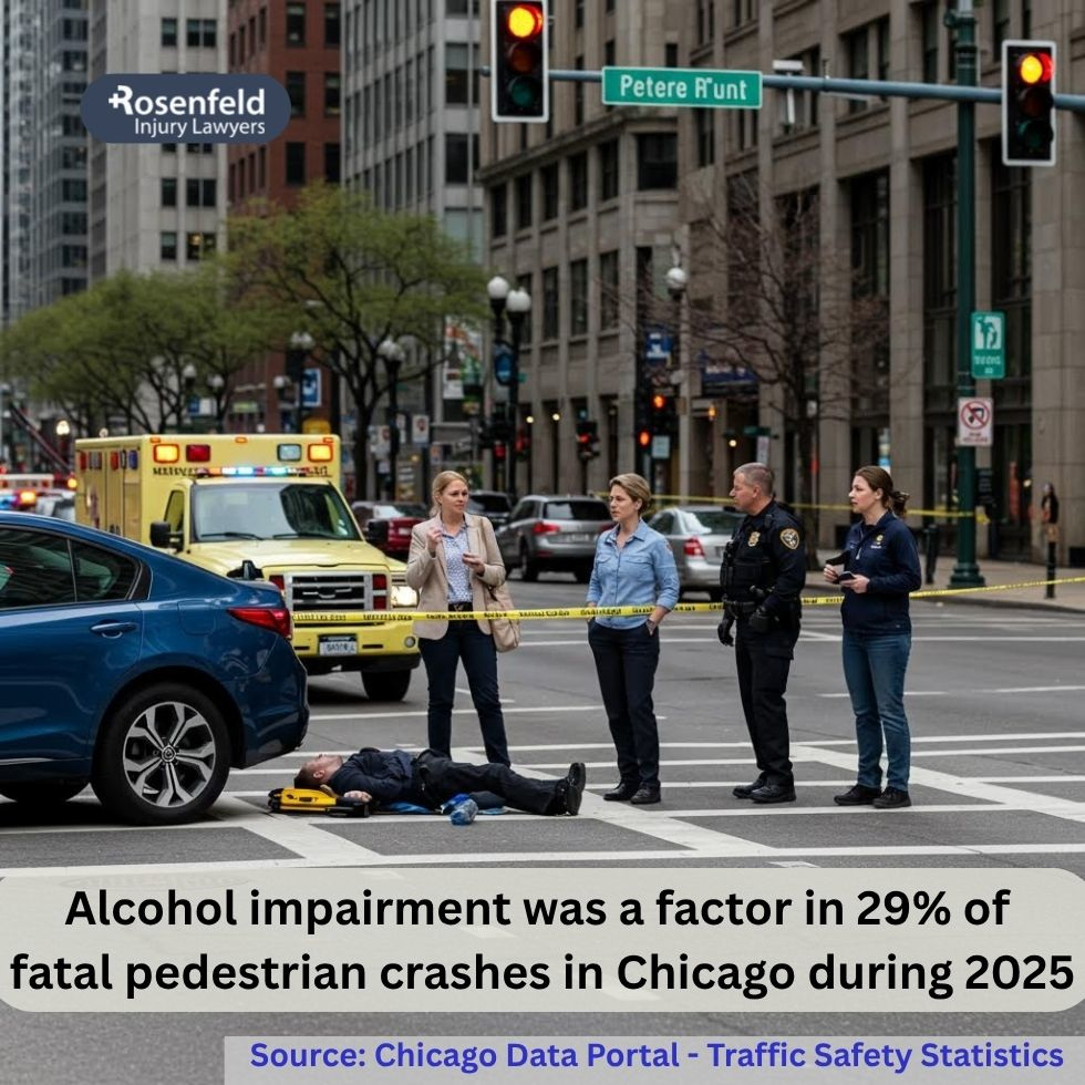 pedestrian accident lawyer explains rise in traffic deaths in Chicago.