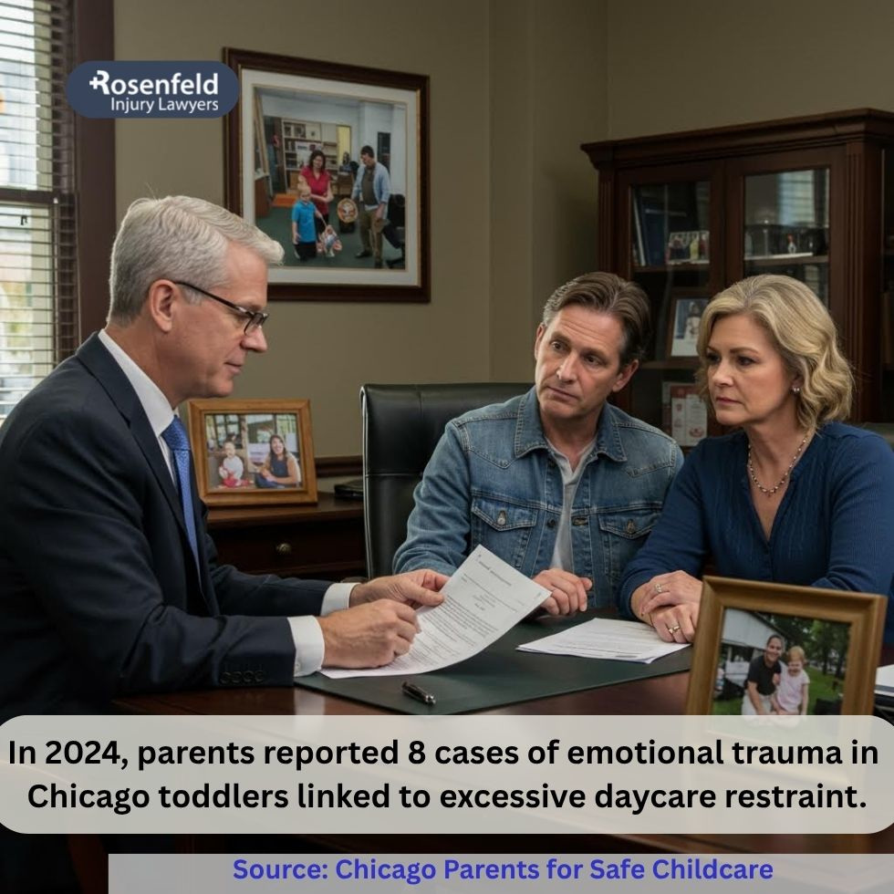 restraint at daycare may cause injury and justify legal action