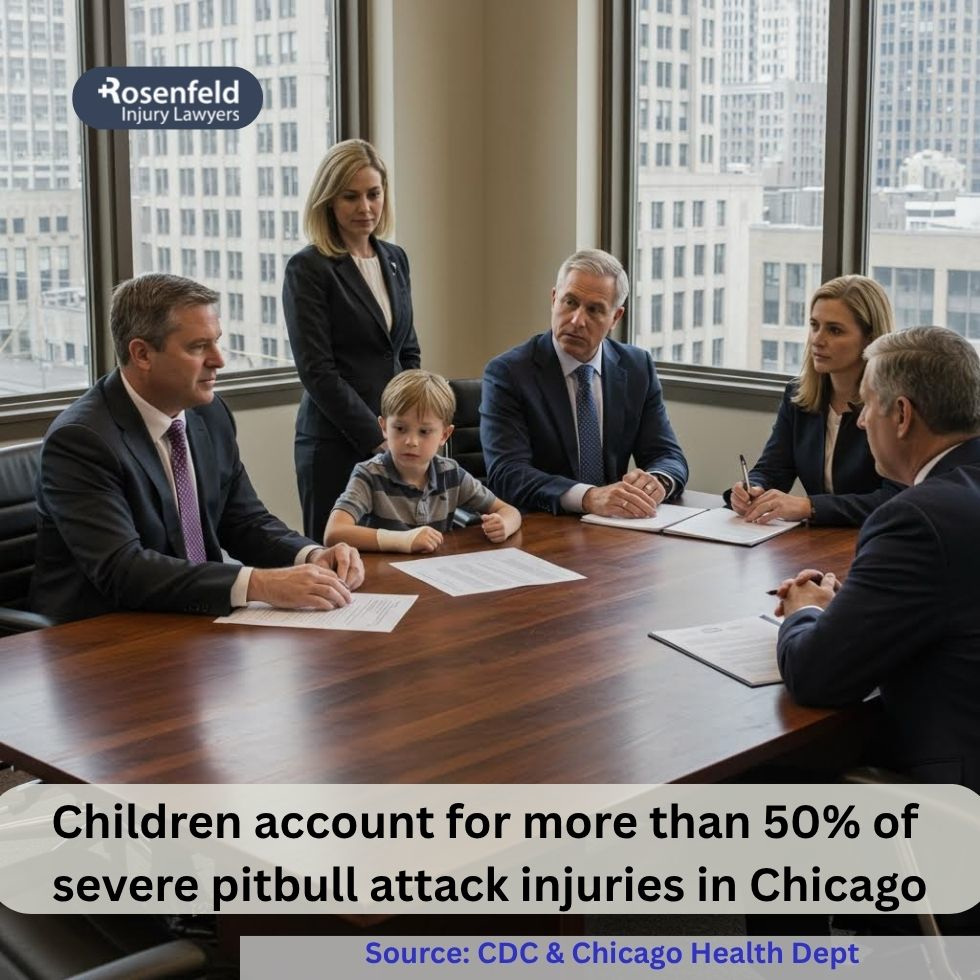 Chicago law firm helping victims of pitbull dog bite injuries with legal claims