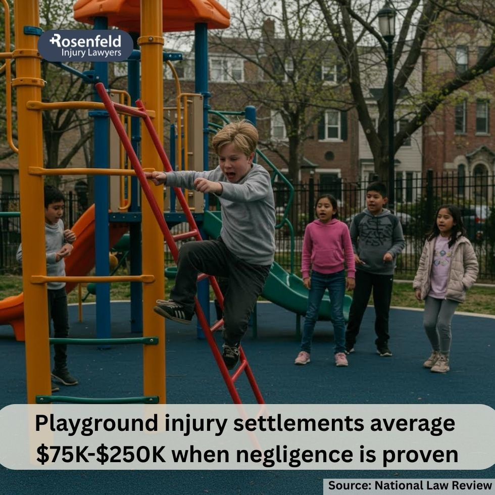 compensation for child injuries on playground