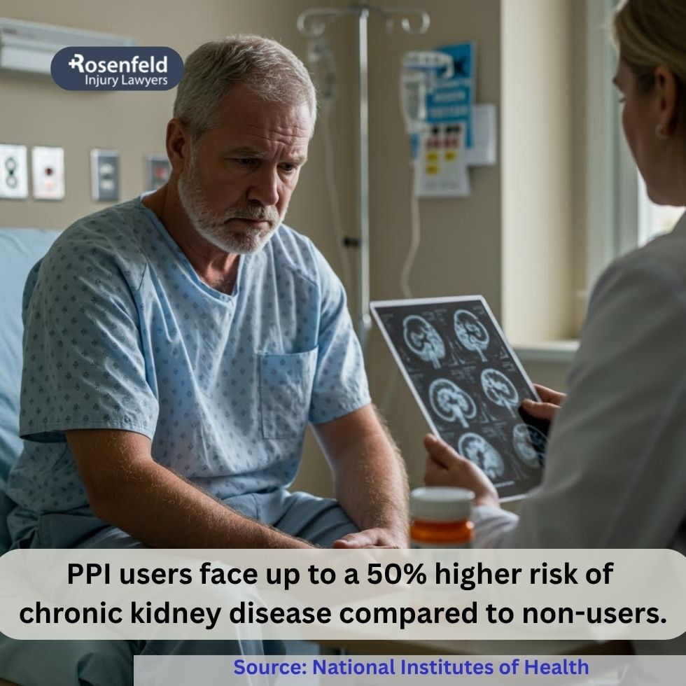 Proton pump inhibitor use may result in serious kidney injuries
